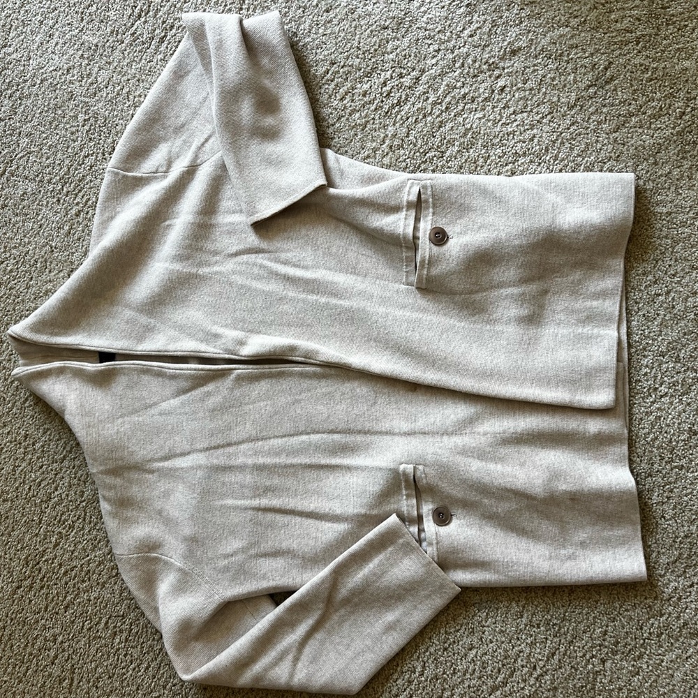 J. Crew Cream Knit Sweater